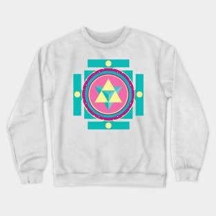 Merkaba Mandala Crewneck Sweatshirt